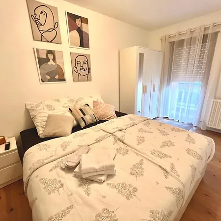 Cozyflat 48qm Mit Zwei Zimmern Und Grossen Balkon - Zwei Smart Tvs Und Nespresso Maschine - Sehr Zentral! Mannheim