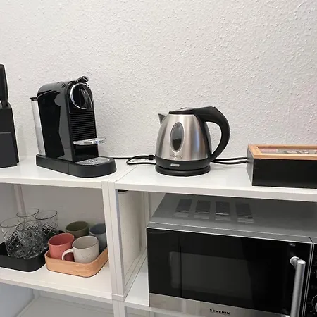 Apartment Cozyflat 48qm Mit Zwei Zimmern Und Grossen Balkon - Zwei Smart Tvs Und Nespresso Maschine - Sehr Zentral! Mannheim