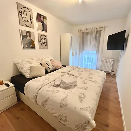 Apartment Cozyflat 48qm Mit Zwei Zimmern Und Grossen Balkon - Zwei Smart Tvs Und Nespresso Maschine - Sehr Zentral!